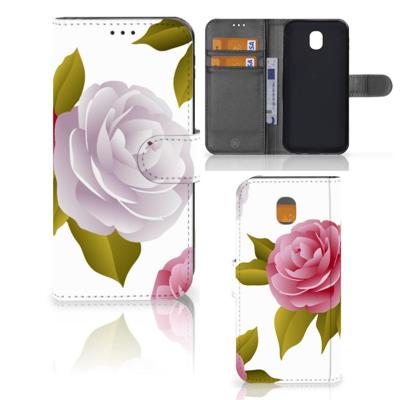 Samsung Galaxy J5 2017 Hoesje Roses Samsung Galaxy J5 2017 Hoesje Roses