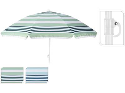 Strandparasol Ø180cm streep