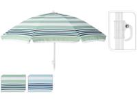 Strandparasol Ø180cm streep - thumbnail