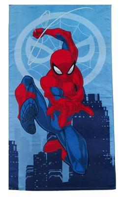 Spiderman strandlaken Shoot 70 x 140 cm - katoen Spiderman strandlaken Shoot 70 x 140 cm - katoen