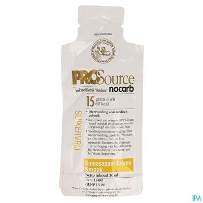 Prosource Nocarb Sinaasap.cr15g Eiwit Zakje 30ml