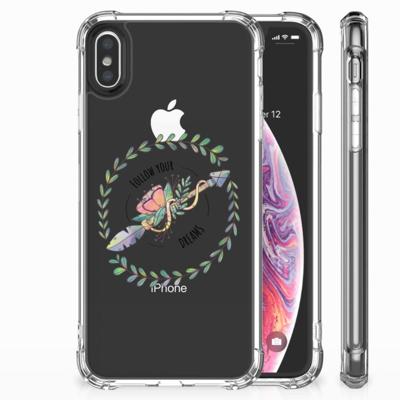 Apple iPhone Xs Max Stevig | Bumper Hoesje | Boho Dreams Apple iPhone Xs Max Stevig | Bumper Hoesje | Boho Dreams