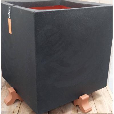 Potcomponent Potzetter Lichtbruin 4 stuks voor een vierkante pot - Warentuin mix