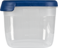 Curver Grand Chef Vershoudbak Vierkant 1.8L Transparant/Donkerblauw - thumbnail