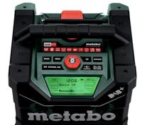 Metabo RC 12-18 32W BT DAB+ Accu Bouwradio met laadfunctie en bluetooth 12-18V | excl. accu&apos;s en lader - thumbnail