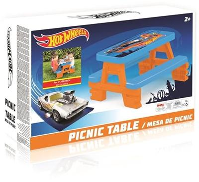 Dolu Hot Wheels Picknicktafel Blauw/Oranje