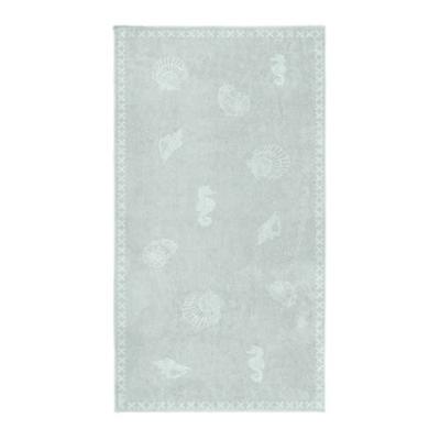 Seahorse Seahorse Strandlaken Shells Mist 100x200