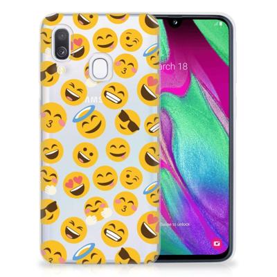 Samsung Galaxy A40 | TPU bumper | Emoji