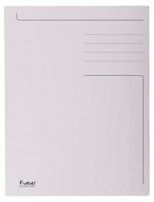 Exacompta dossiermap Foldyne ft 24 x 35 cm (voor ft folio), lichtgrijs, pak van 50 stuks Exacompta dossiermap Foldyne ft 24 x 35 cm (voor ft folio), lichtgrijs, pak van 50 stuks