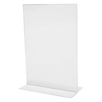 Sigel TA220 Tafelstatief T-vorm Voor papierformaat: DIN A4 Glas (helder) 1 stuk(s) - thumbnail