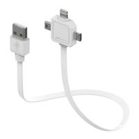 Allocacoc Kabel, Kunststof, Wit - thumbnail