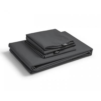 Egyptisch Katoen Dekbedovertrek Uni - Antraciet - 140 x 200/260