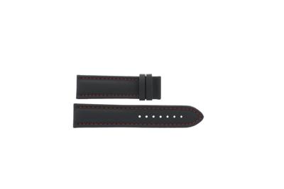 Horlogeband Certina DS Podium Gmt / C0016391605702 / C610016988 / C600017314 Leder Zwart 21mm