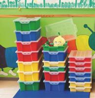 Multi-functionele Kist Faibo Blauw Polypropyleen 14 L - thumbnail