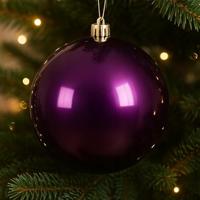 Kerstballen kunststof d14 cm vijg Decoris - Decoris - thumbnail