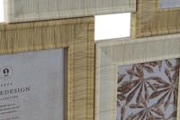 Fotolijsten Home ESPRIT Beige Natuurlijk Kristal polyestyreen Scandinavisch 67 X 2 X 44 cm - thumbnail