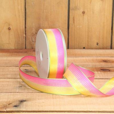 Bonbon doosjes - Chocolade doosje - Calypso geel/roze - 1 stuks