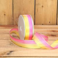 Bonbon doosjes - Chocolade doosje - Calypso geel/roze - 1 stuks - thumbnail