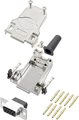 encitech DTZF09-DBCS-K 6355-0048-11 D-sub female connectorset 180 ° Aantal polen: 9 Crimpen 1 stuk(s)