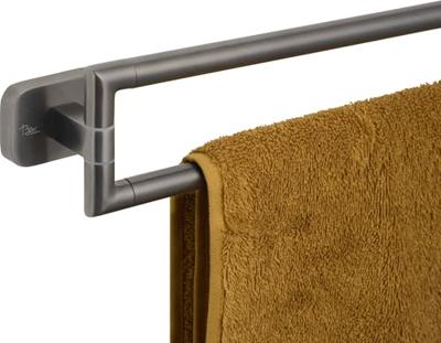 Ben Mykanto handdoekhouder gebortseld zwart