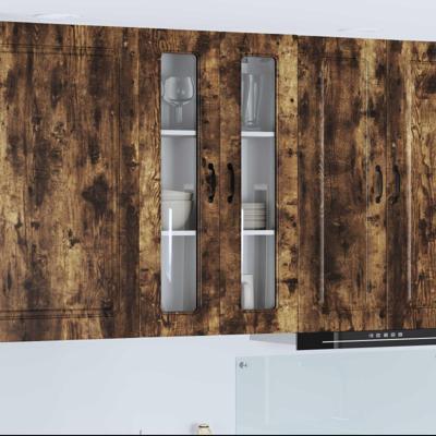 Keukenkast Kalmar Gerookt eiken 60 x 31 x 100 cm Bewerkt hout