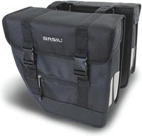 dubbele fietstas Tour zwart - thumbnail