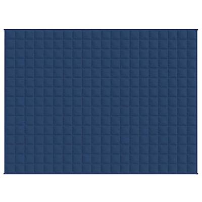 Verzwaringsdeken 150x200 cm 7 kg stof blauw Verzwaringsdeken 150x200 cm 7 kg stof blauw
