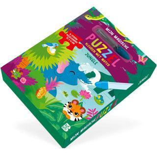 Kleuren met Water Mijn Magische Puzzel Jungle Kleuren met Water Mijn Magische Puzzel Jungle