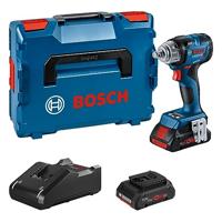 Bosch Blauw GDS 18V-330 HC Accu Slagmoeraanzetter | 330 Nm | 2 x 4,0 Ah accu + oplader | In L-Boxx - 06019L5002 - thumbnail