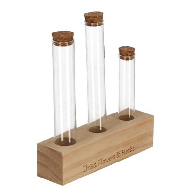 Bloemen en kruiden reageerbuis M