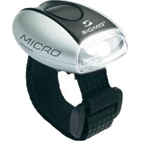 Sigma koplamp led micro zwart-wit inclusief bevestiging - thumbnail