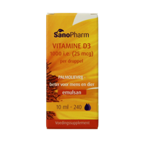 Vitamine D3 1000IE Emulsan 10 Milliliter - thumbnail