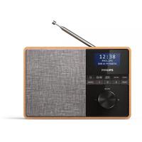 Philips TAR5505/10 DAB+/FM Radio Grijs/Hout - thumbnail