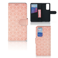 OPPO Find X3 Neo 5G | Telefoon Hoesje | Pattern Orange - thumbnail