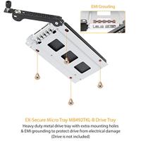 Icy Dock MB492SKL-B 3,5 SATA mobile rack voor 2x 2,5 - thumbnail