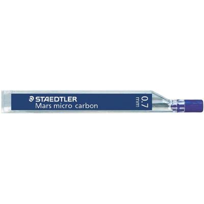 Staedtler Mars micro potloodstiften, 0,7 mm, HB, etui van 12 stuks
