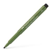Faber Castell Kalligrafiepen Pitt - C 174 chroomgroen ondoorzichtig - thumbnail