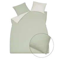 Vandyck Vandyck Dekbedovertrek Pure 89 smokegreen 200x200/220 - thumbnail
