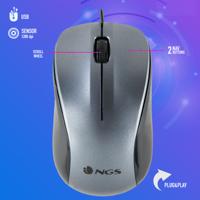 Optische Muis NGS NGS-MOUSE-1091 Grijs 1200 DPI - thumbnail