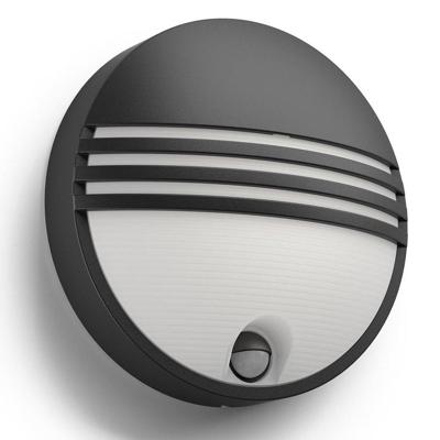 Philips LED Yarrow 172973016 Buitenlamp met bewegingsmelder (wand) LED LED vast ingebouwd 6 W Zwart Philips LED Yarrow 172973016 Buitenlamp met bewegingsmelder (wand) LED LED vast ingebouwd 6 W Zwart