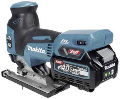 Makita JV001GD101 Accu-decoupeerzaag Brushless, Incl. accu, Incl. lader 700 W 40 V 2.5 Ah Aantal meegeleverde accus: 1 Makita JV001GD101 Accu-decoupeerzaag Brushless, Incl. accu, Incl. lader 700 W 40 V 2.5 Ah Aantal meegeleverde accus: 1