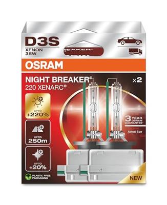 Osram Automotive 66340XN2-2HB Xenonlamp Xenarc Night Breaker 220 D3S 35 W 42 V