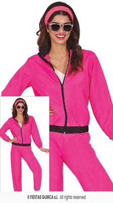 Neon Pink Tracksuit Dames
