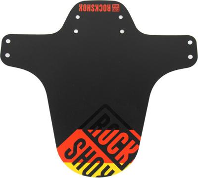 ROCKSHOX spatlap, voorwiel "fender" clip-on fender rs black/germany flag