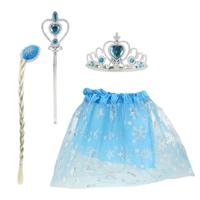 Toi-Toys Ice princess met tutu, tiara en staf prinses - thumbnail