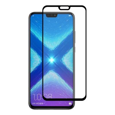 ENKAY Hat-Prins volledige lijm 0 26 mm 9H 2.5D getemperd glas Film voor Huawei Honor 8 X (zwart)