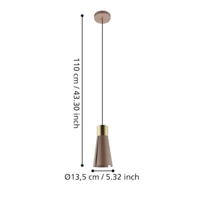 Eglo Mokka hanglampLosalomas Ø 13,5cm - 98838
