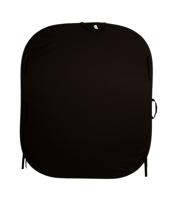 Manfrotto opvouwbare achtergrond 180x215cm zwart/grijs - thumbnail