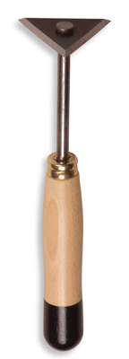 Copenhagen Pro driehoekschraper - 6 cm - FSC houten handvat - 23.540.06