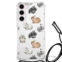 Case Anti-shock voor Samsung Galaxy S23 Konijntjes - thumbnail